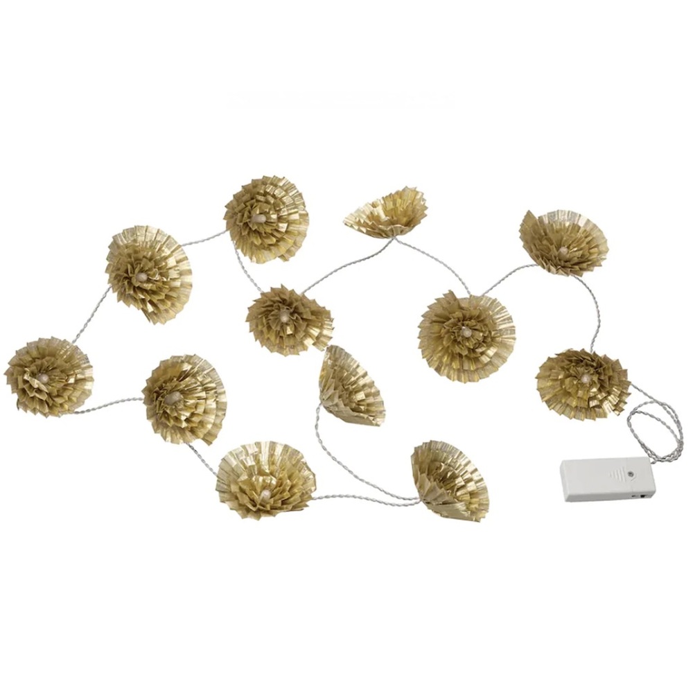 NEW Ikea x Zandra Rhodes KARISMATISK LED Lighting Chain With 12 Lights